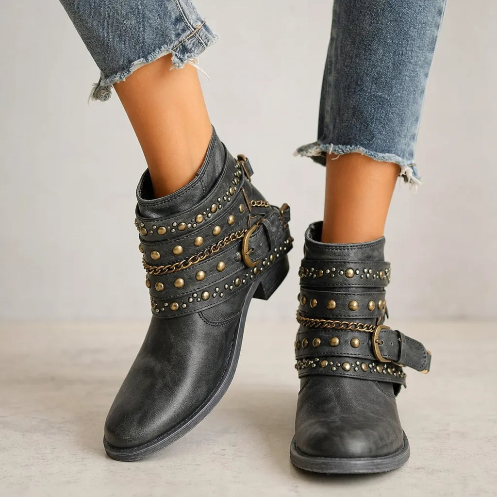 Thea | Women's Fall Western Ankle Boots
