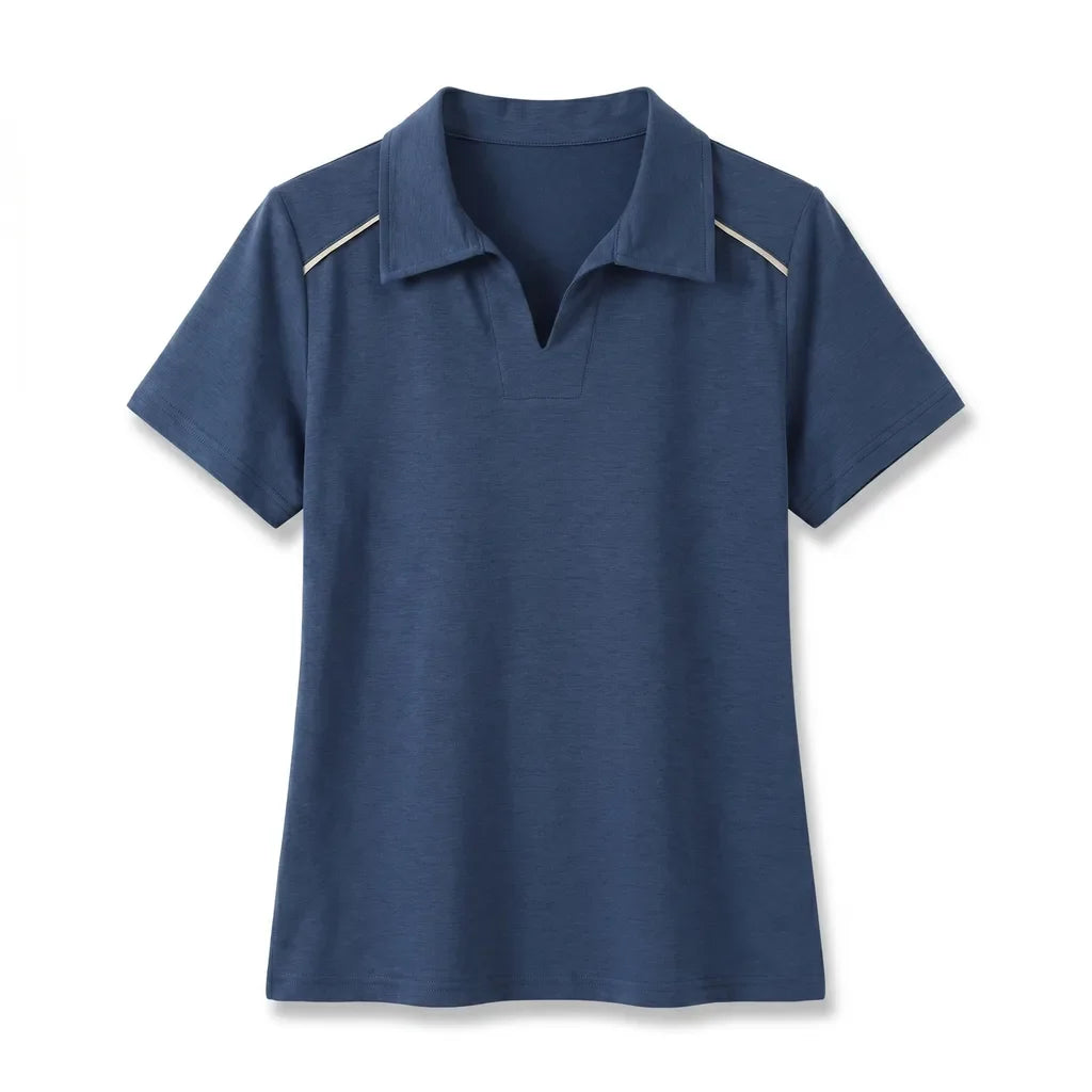 Tina Collared Polo Shirt