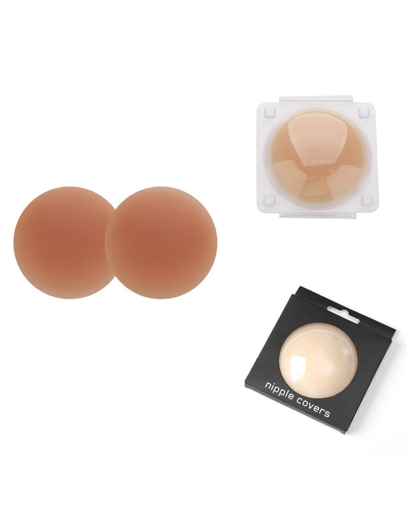 Glue Free Self Adhesive Solid Invisible Seamless Nipple Covers