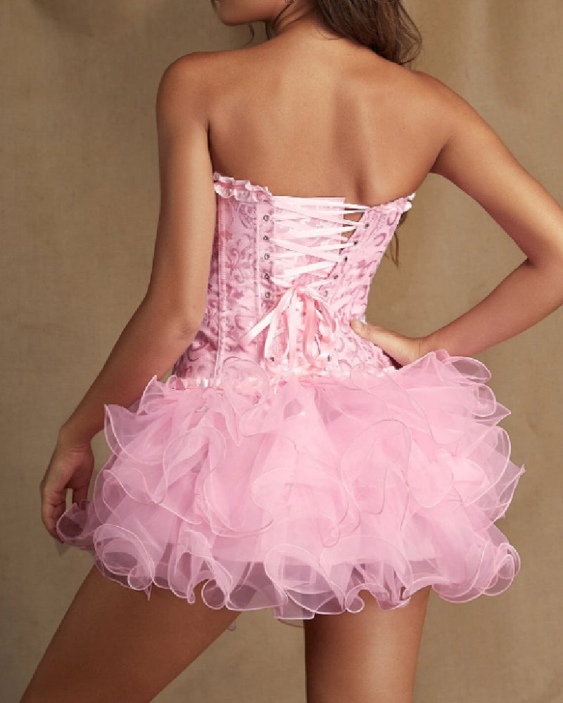 Waist Reduce Bust Lift Corset Shaping Girdle - By Qivii