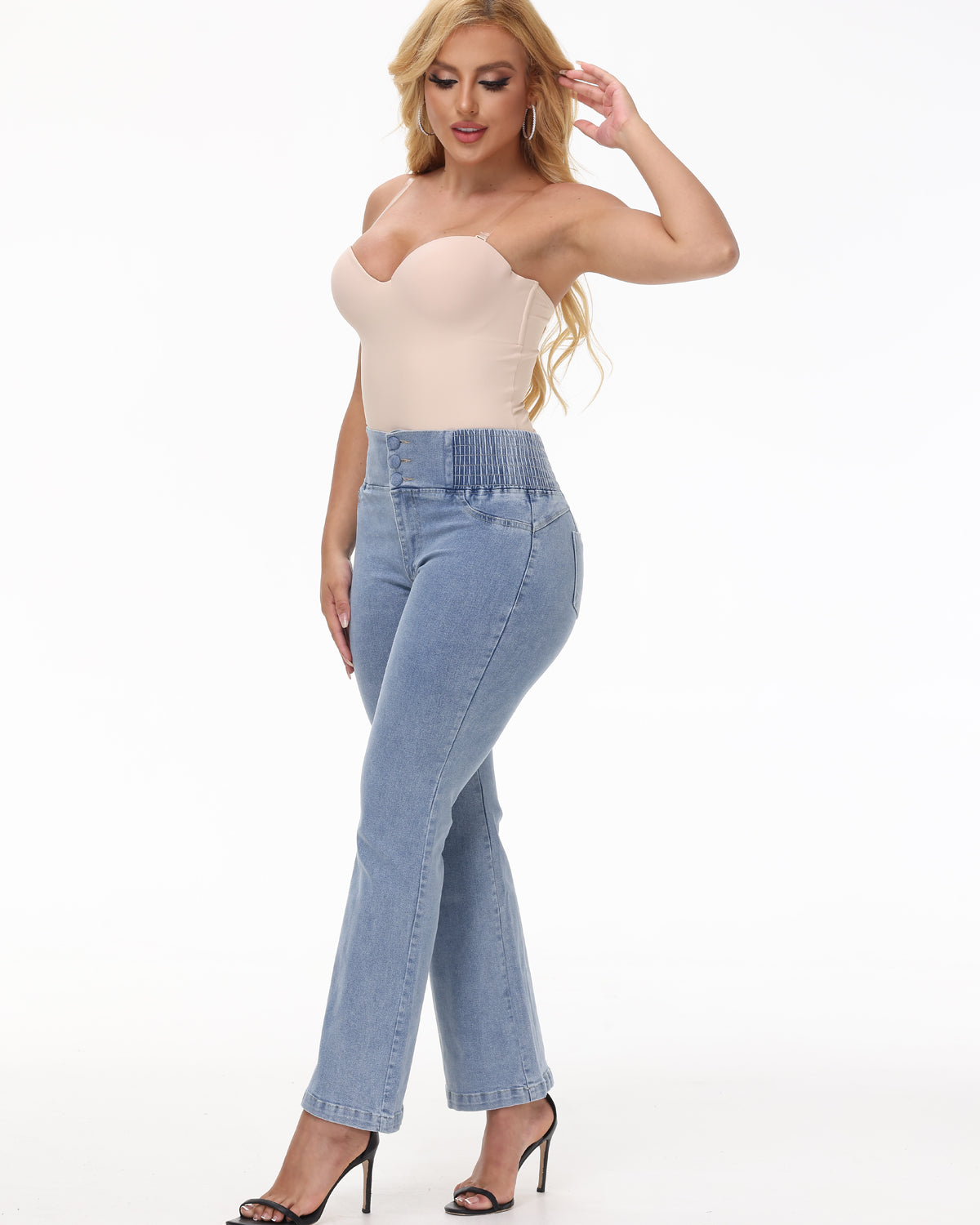 Shapshe® Soft Cup Triangle Bodysuit Tummy Control 2-in-1 Shapewear for Women