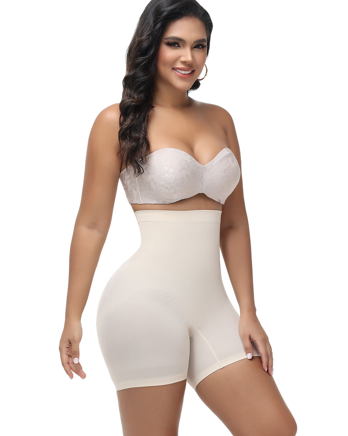 Shapshe® Seamless High Waist Tummy Tuck Shaping Shorts