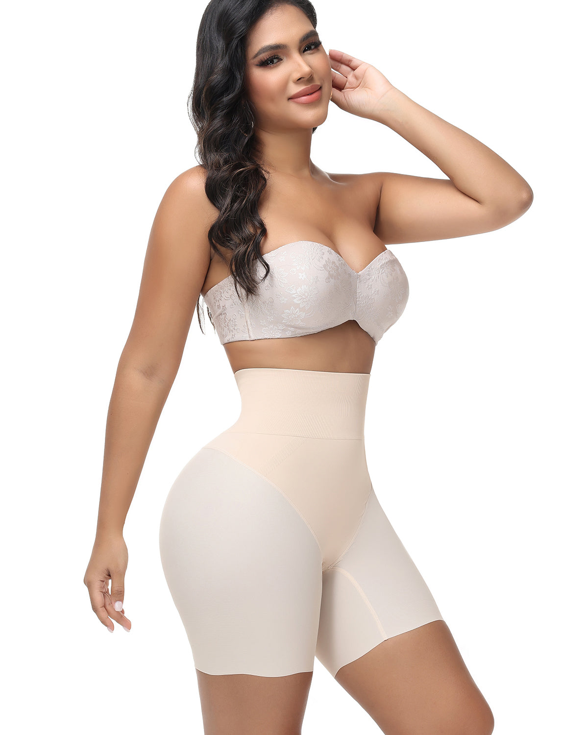 Tummy Control Butt Lifter Stretch Seamless Body Shaper Shorts