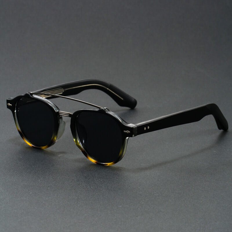 Atlas Retro Aviator Shades - By Qivii