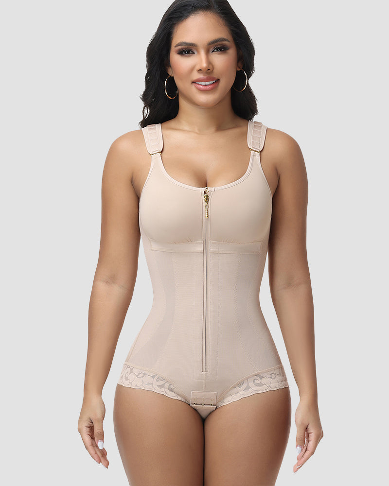 Shapshe® Built-In Bra Zipper Closure Full-Body Shaper