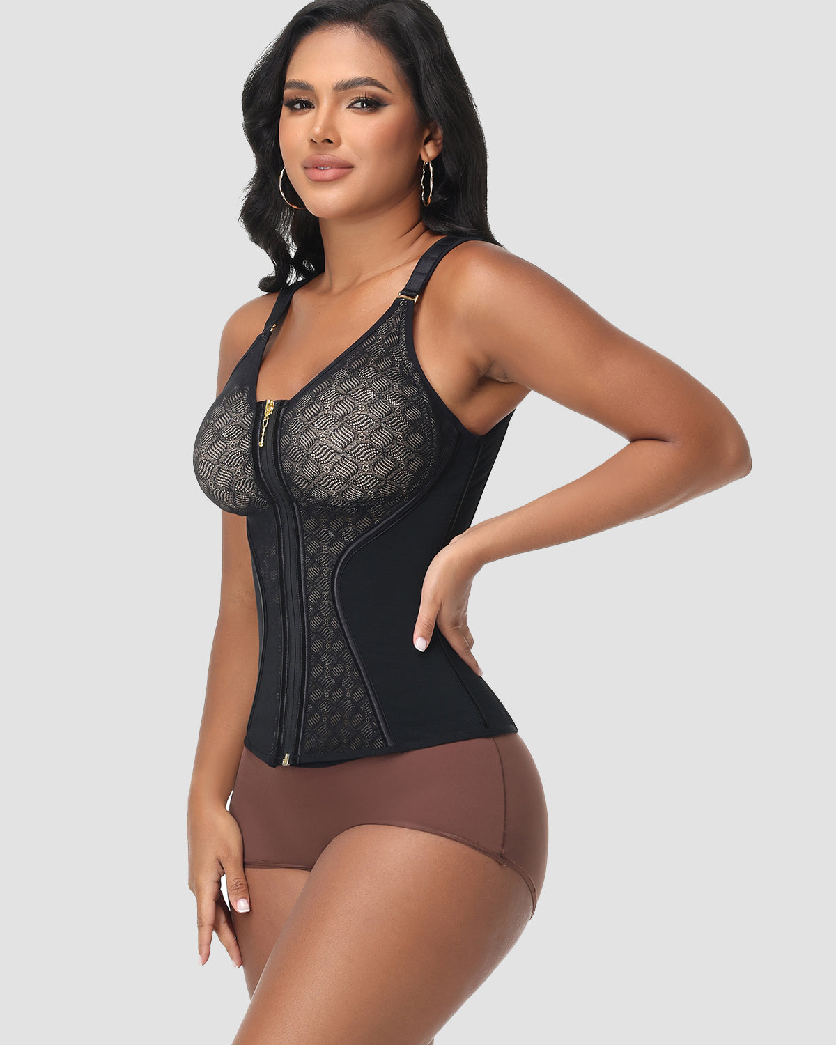 Women Body Shaper Waist Trainer Flat Stomach Faja