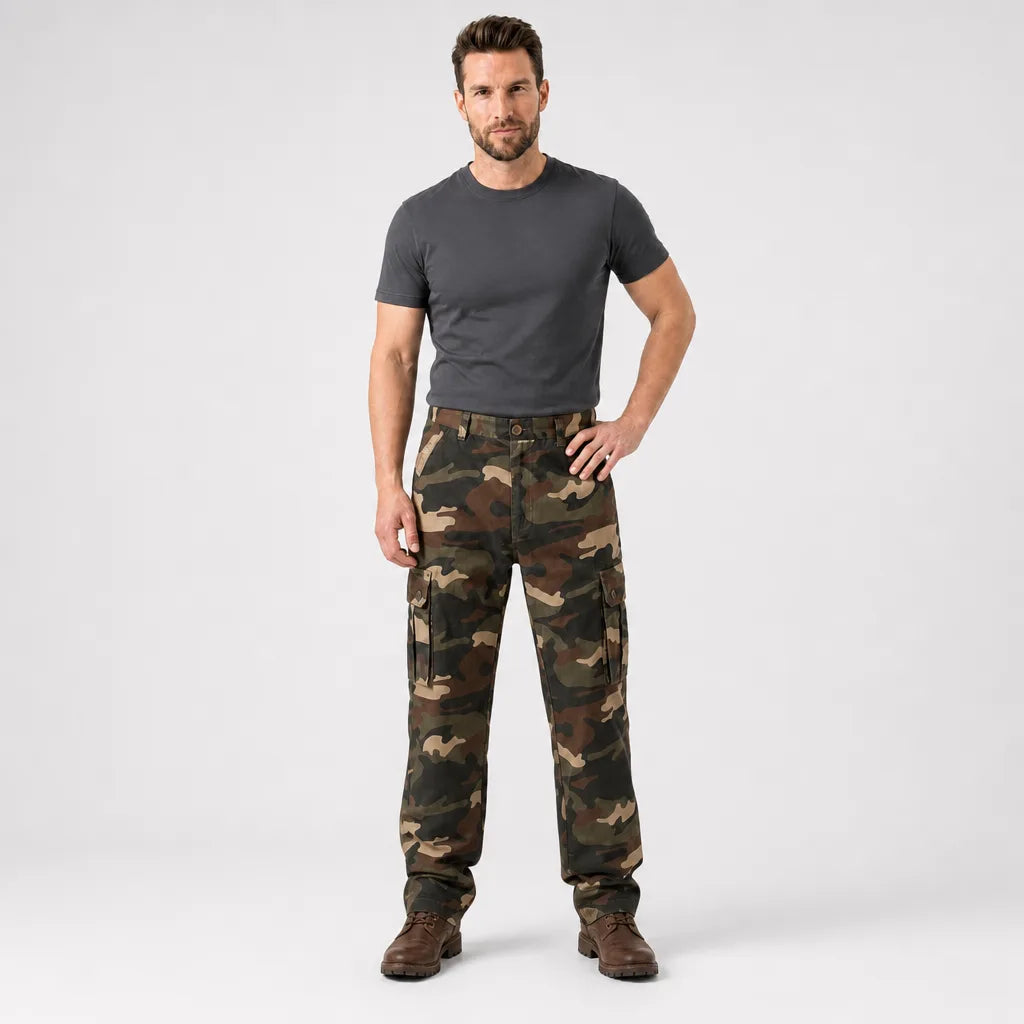Vance Camo Cargo Pants