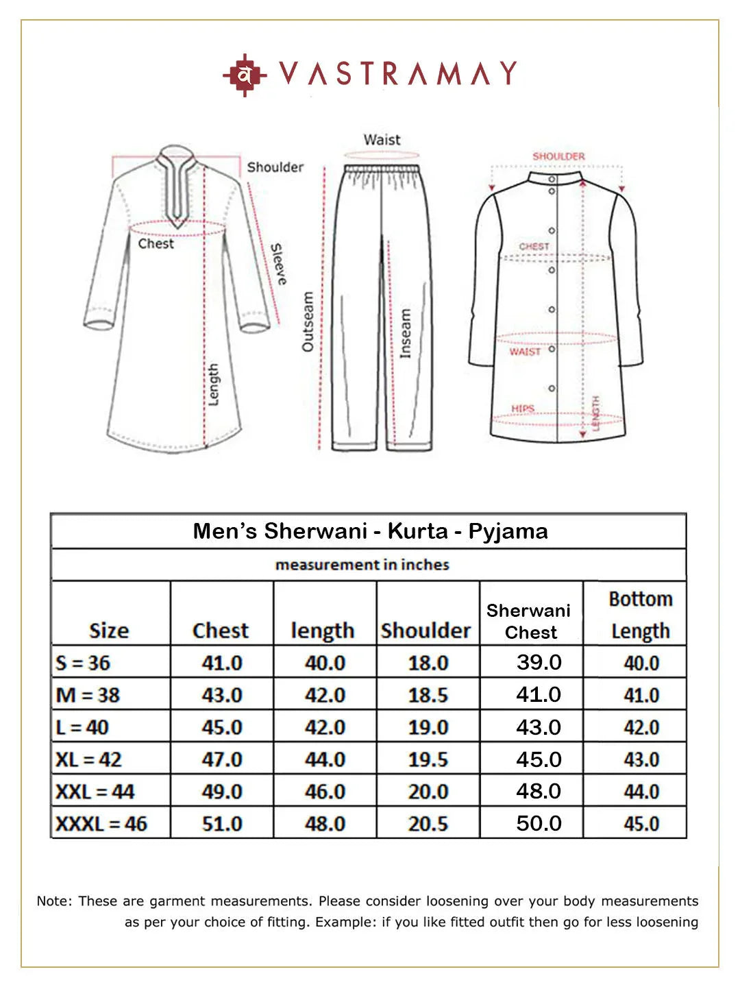 Men's Black Silk Blend Sherwani,Kurta And Patiala Set