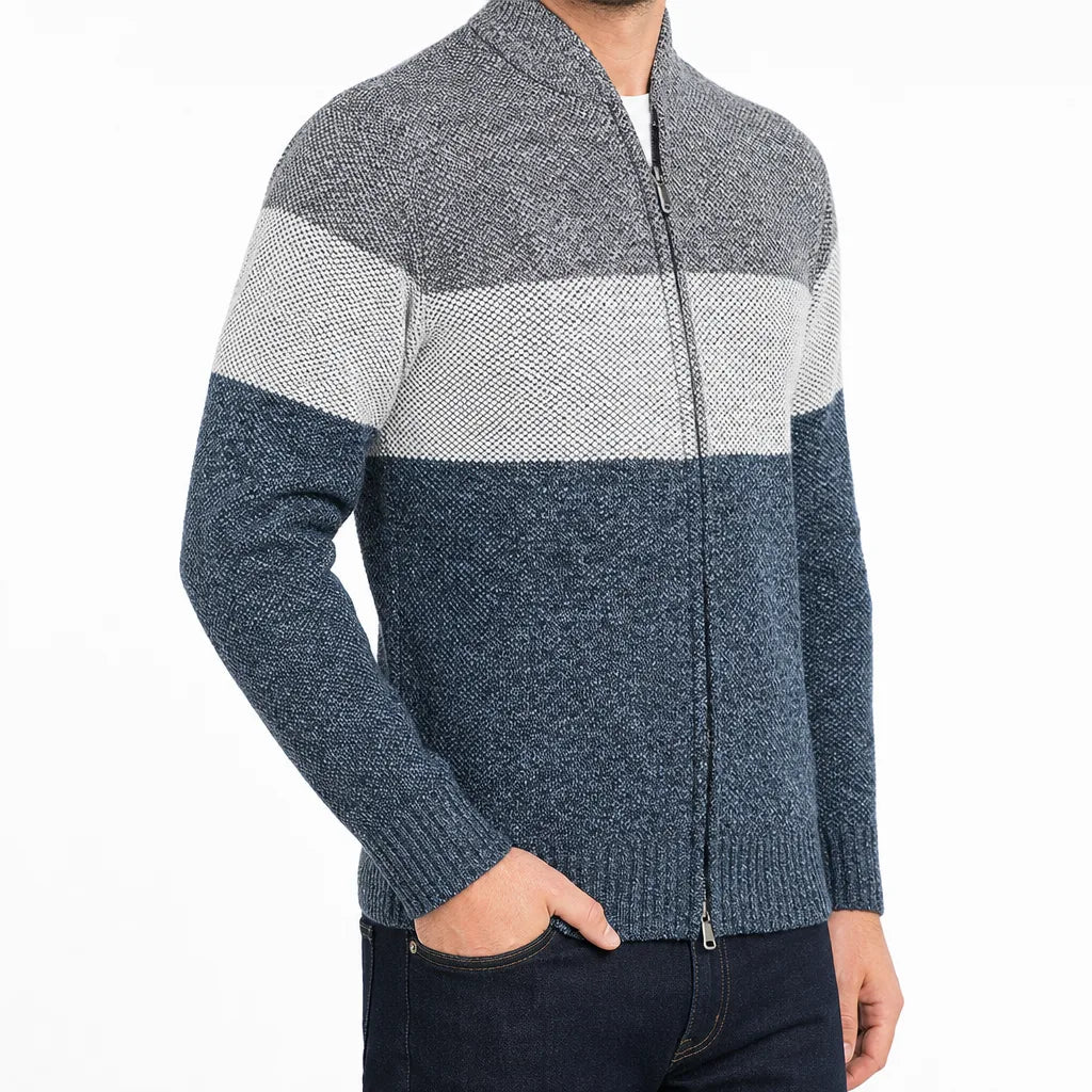 Weston Colorblock Knit Jacket