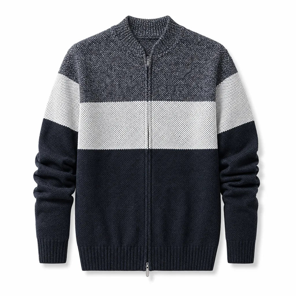 Weston Colorblock Knit Jacket