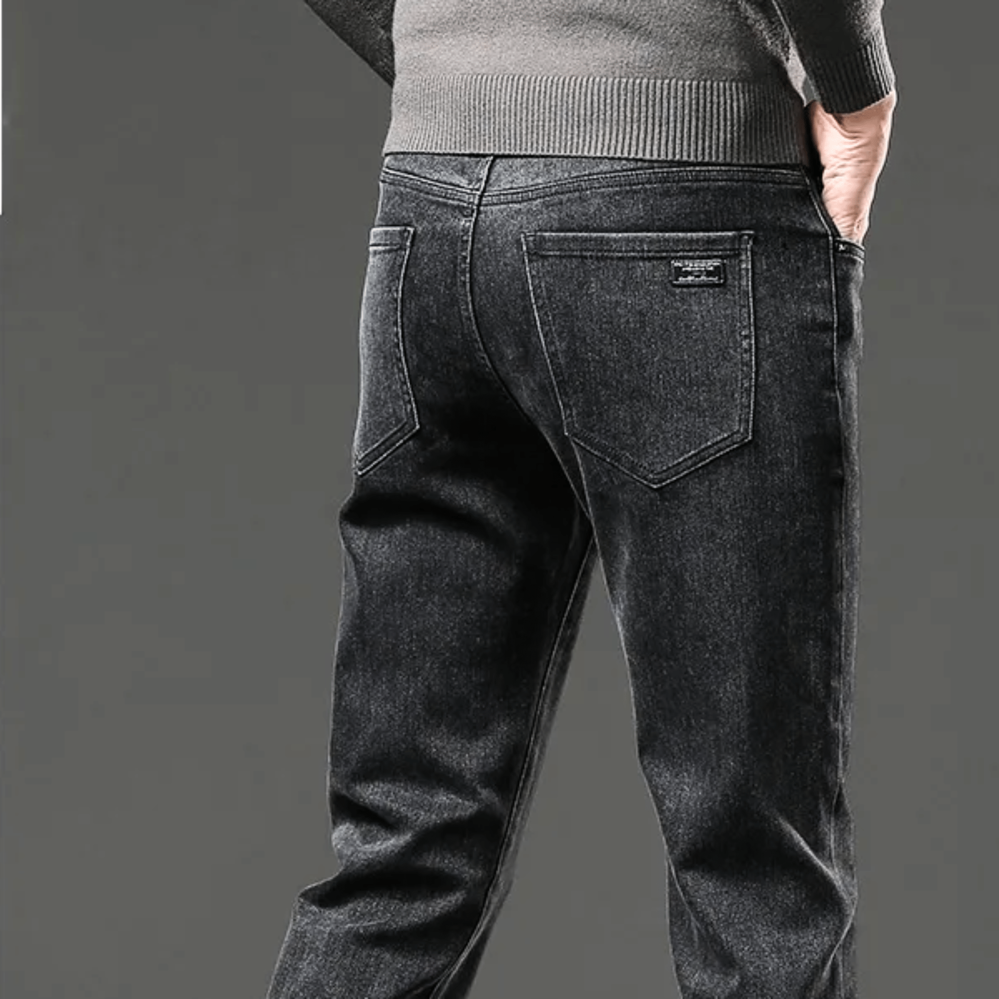 Chaud | THERMISCHE DENIM BROEK - By Qivii