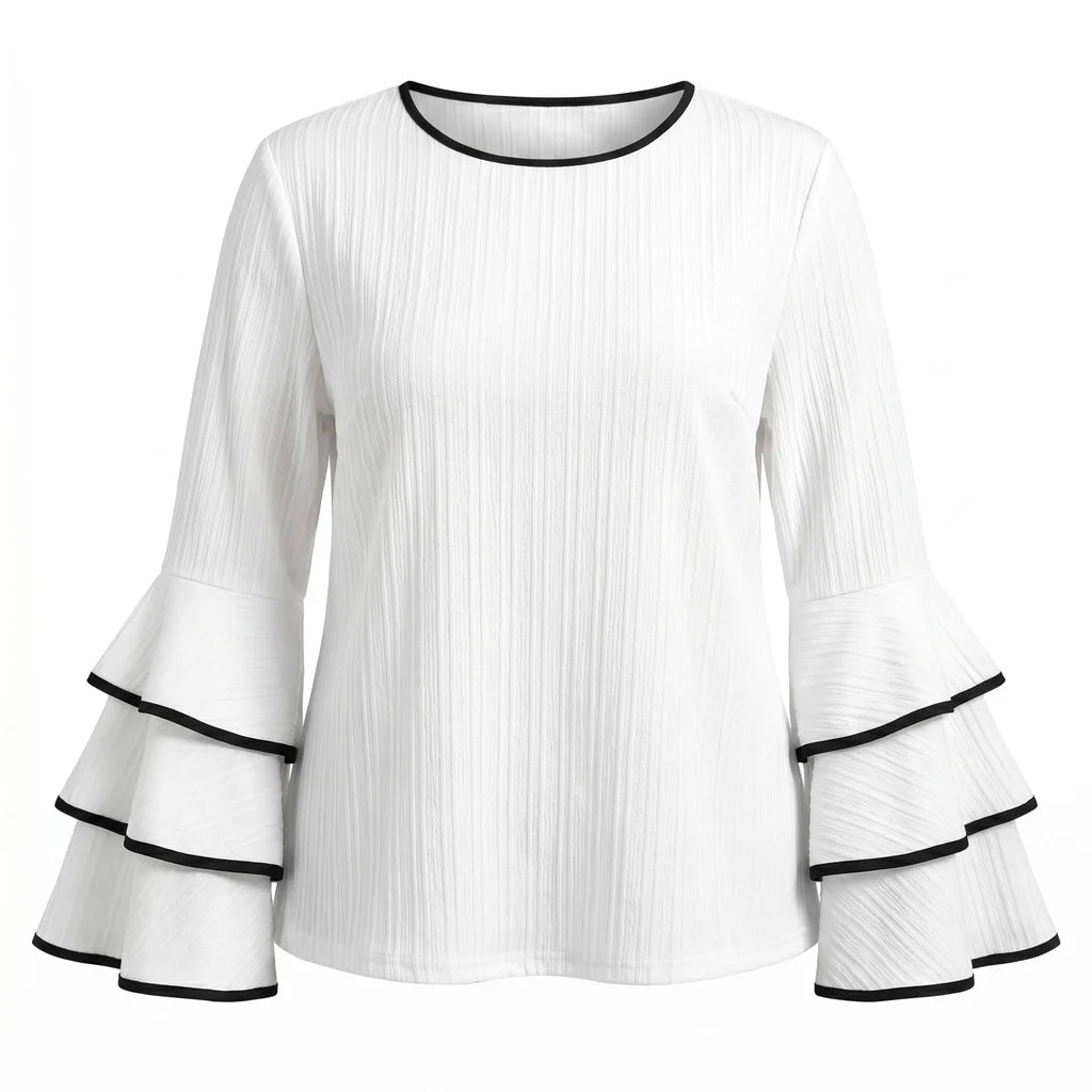 Althea Flared Sleeve Top