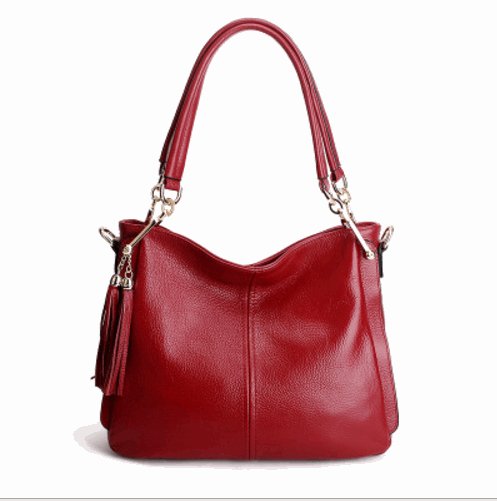 The Elara Leather Tote - By Qivii