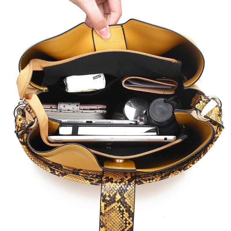Women's Large-capacity Two-Piece Bag and Clutch - By Qivii