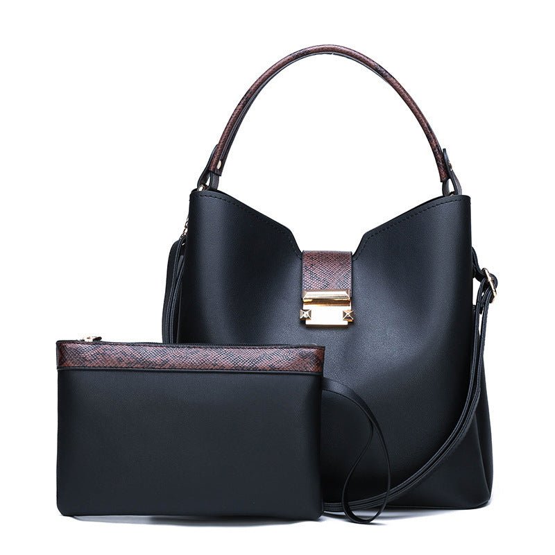 Women's Large-capacity Two-Piece Bag and Clutch - By Qivii