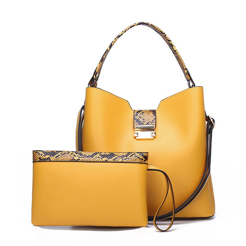 Women's Large-capacity Two-Piece Bag and Clutch - By Qivii