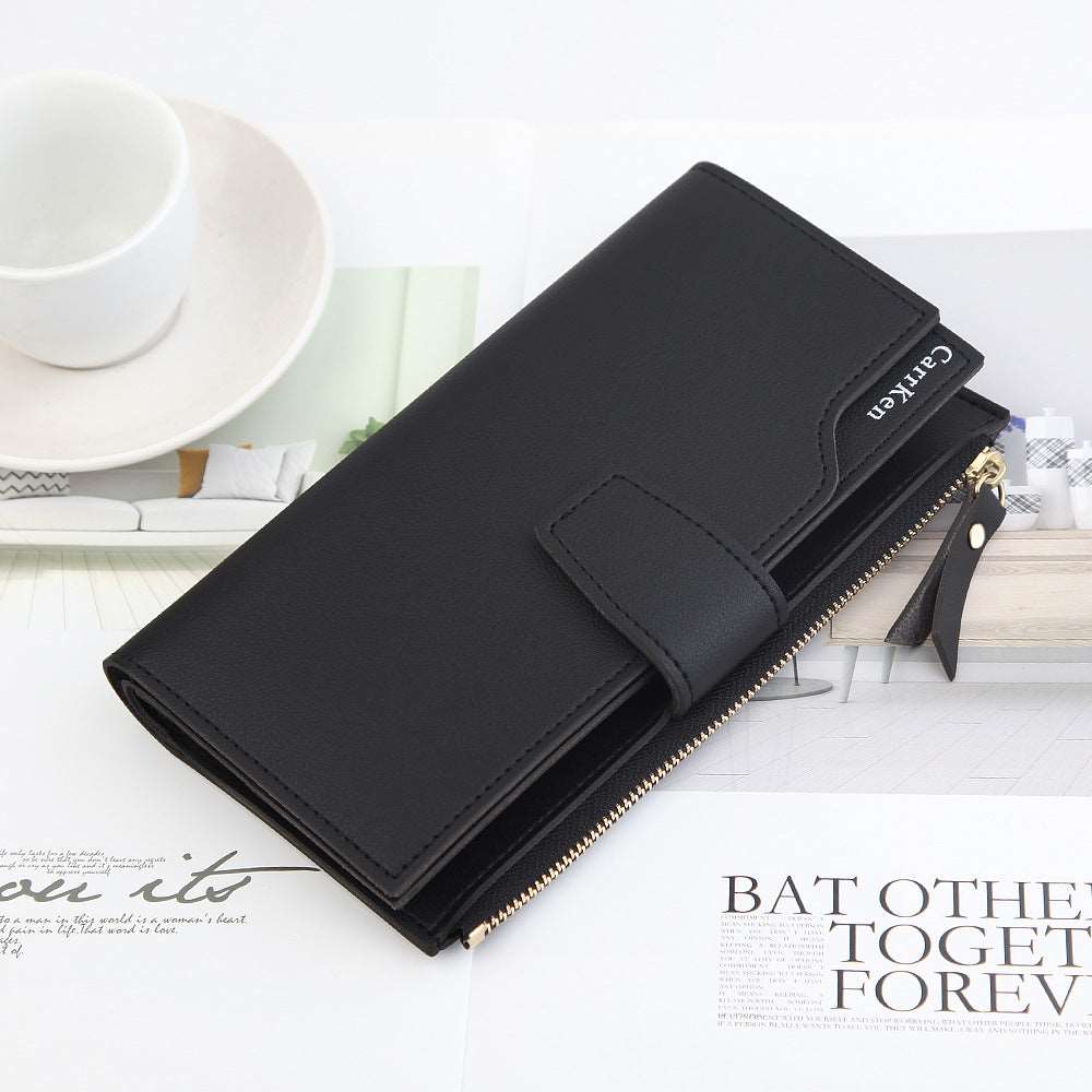 Women's Long Zipper Wallet - By Qivii