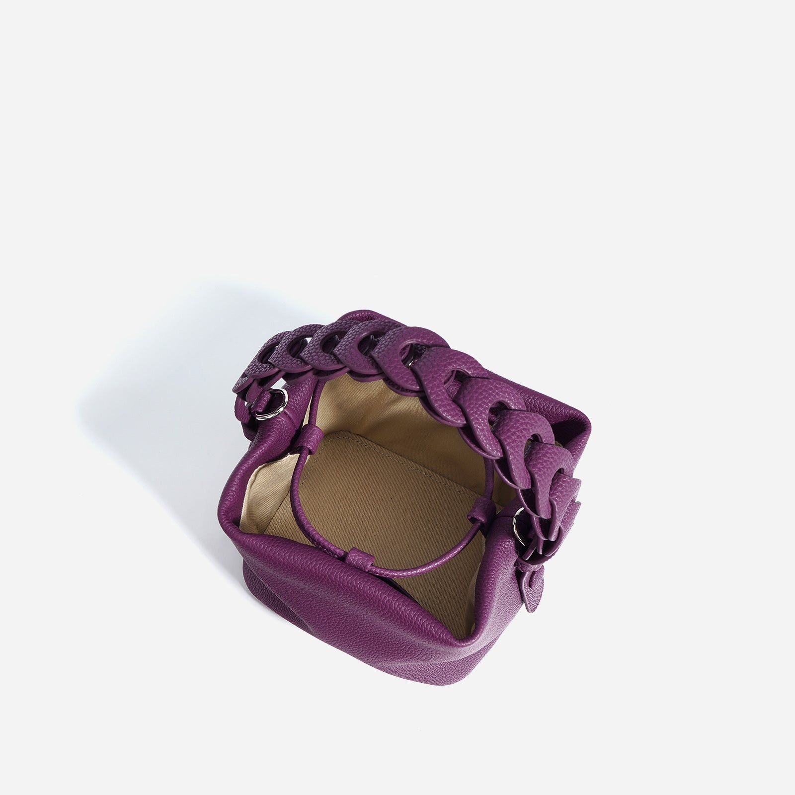 Women's Luxury Genuine Leather Bucket Bag Spring - By Qivii