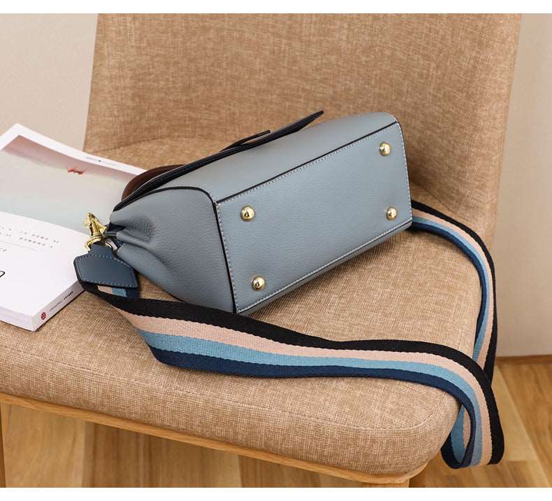 Women's Luxury Genuine Leather Crossbody Bag - By Qivii
