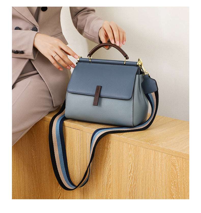 Women's Luxury Genuine Leather Crossbody Bag - By Qivii