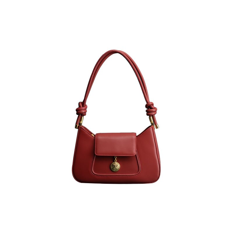 Women's Luxury Genuine Leather Underarm Shoulder Bag - By Qivii