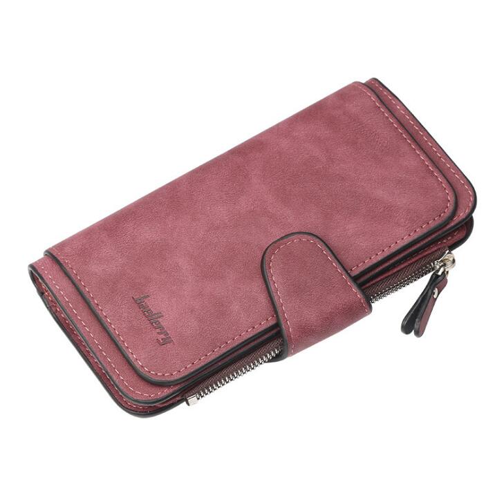 Women's Magnetic Clasp Wallet - By Qivii