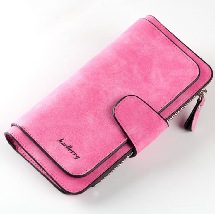Women's Magnetic Clasp Wallet - By Qivii