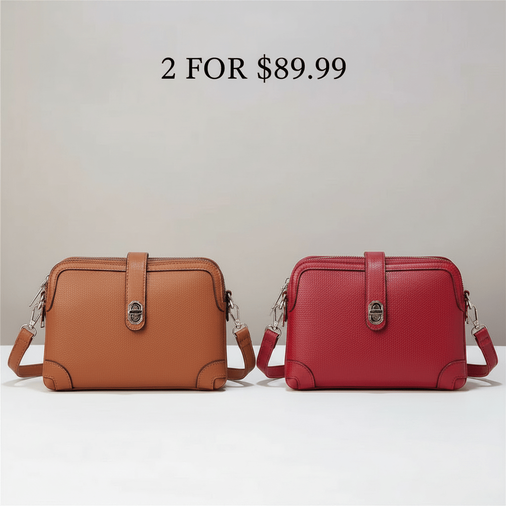 The Ava Crossbody Bag - By Qivii