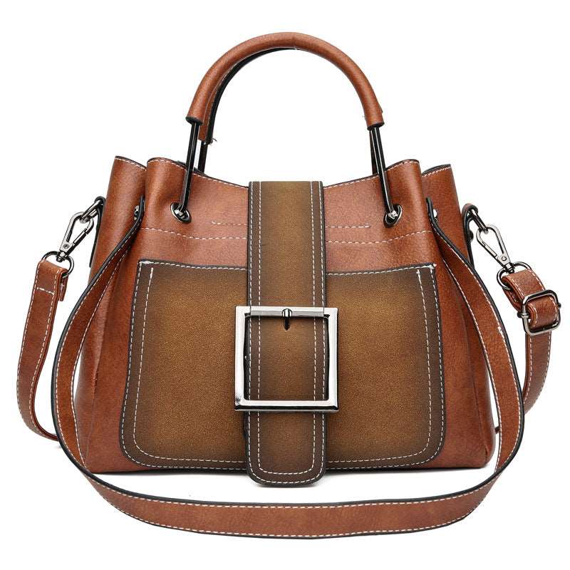 Women's Soft Vintage Bucket Handbag - By Qivii