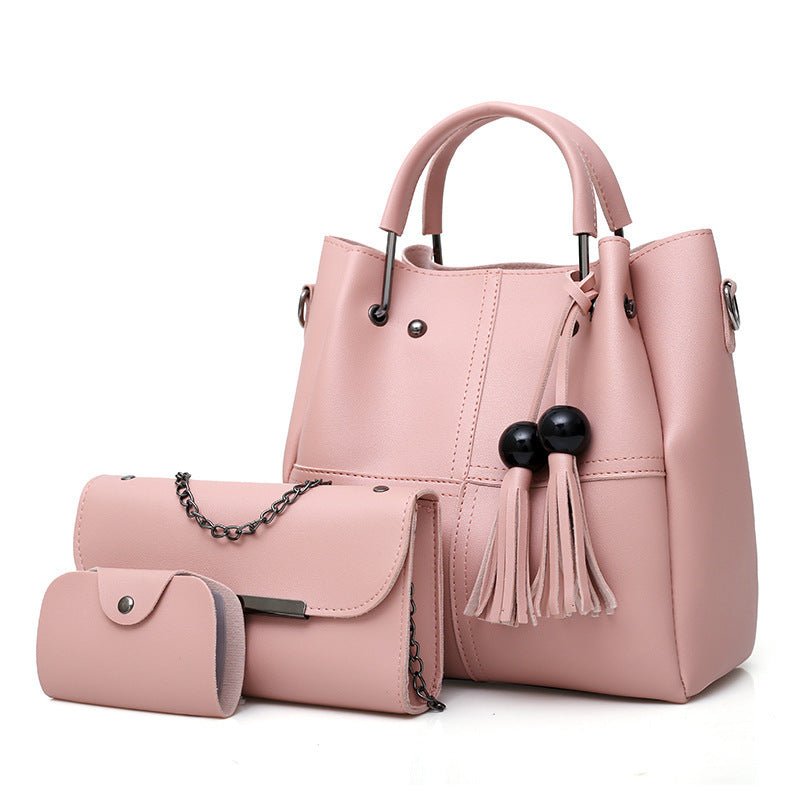 Women's Three Piece Bucket Tote Set - By Qivii