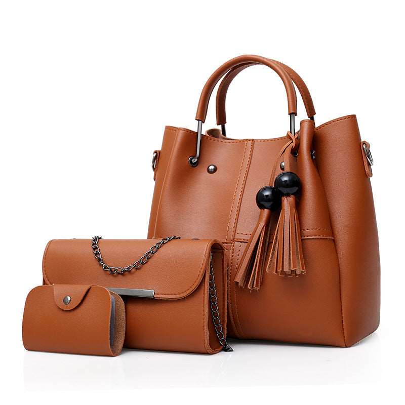 Women's Three Piece Bucket Tote Set - By Qivii