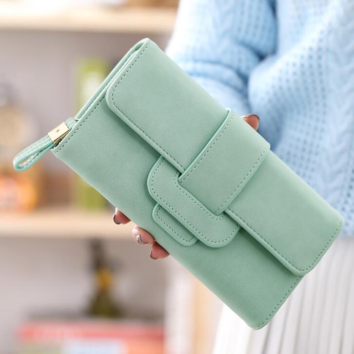 Women's Vegan Faux Leather Clutch Wallet - By Qivii