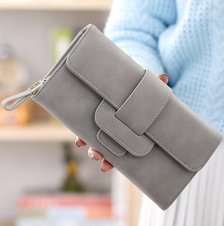 Women's Vegan Faux Leather Clutch Wallet - By Qivii