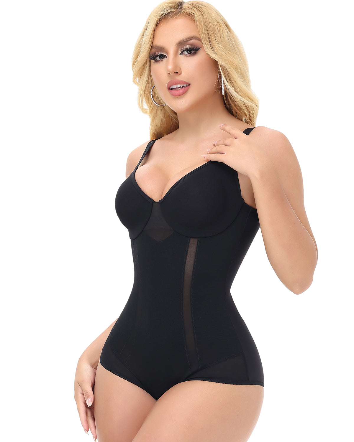 Shapshe® Mesh Built In Bra Tummy Control Bodysuit (Pre-Sale)