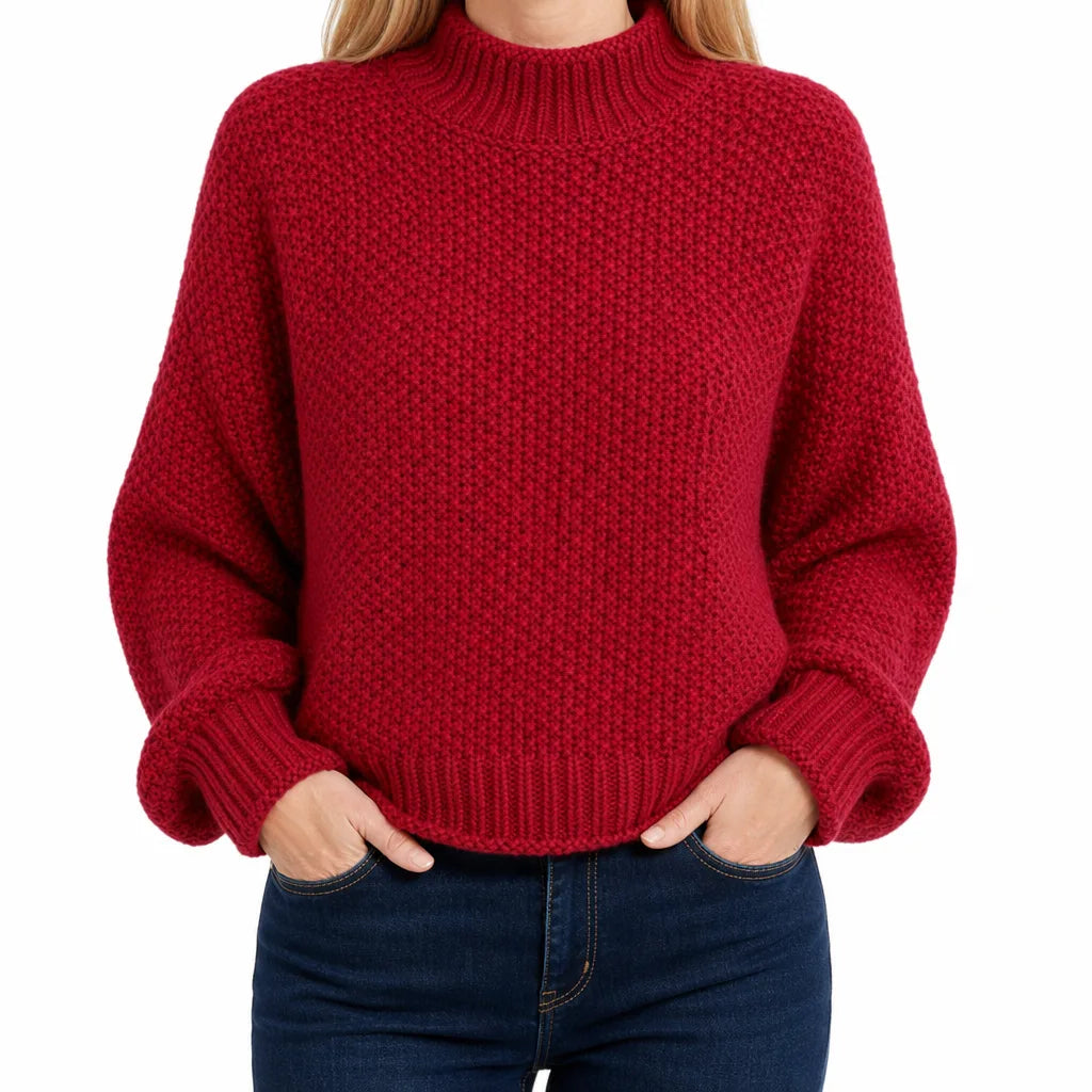 Wren Cowl Neck Knit Sweater