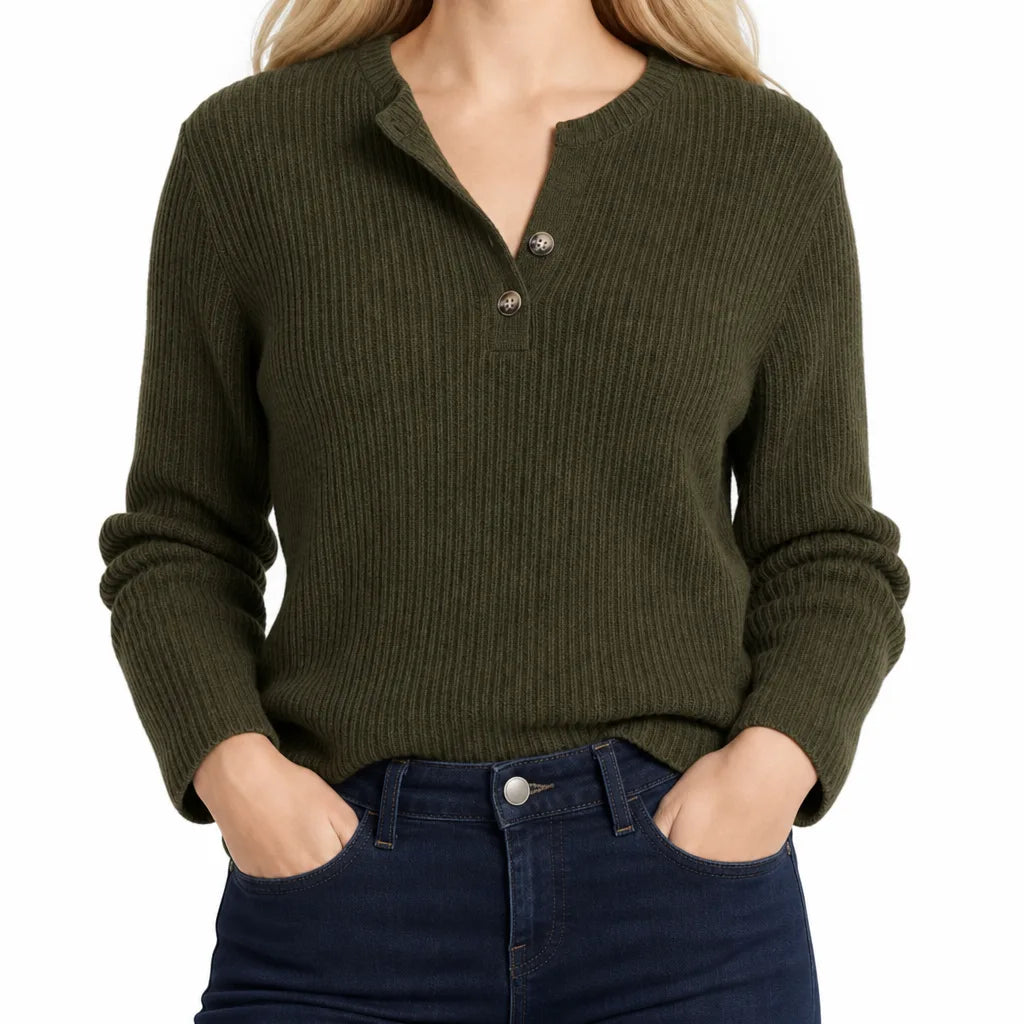Wren Ribbed Pullover Top