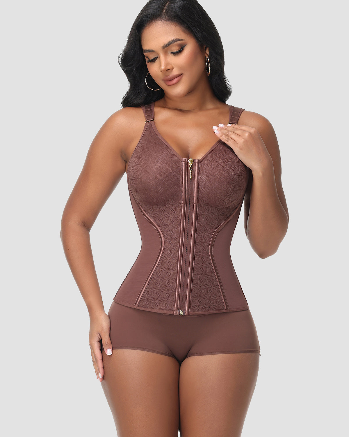 Women Body Shaper Waist Trainer Flat Stomach Faja