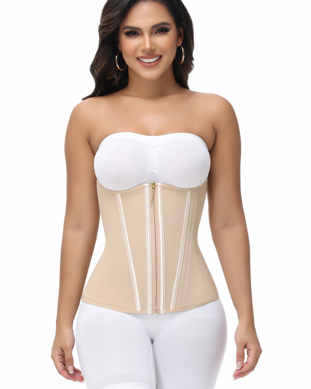 Shapshe® Fajas Colombianas Double Compression Tummy Control Waist Trainer