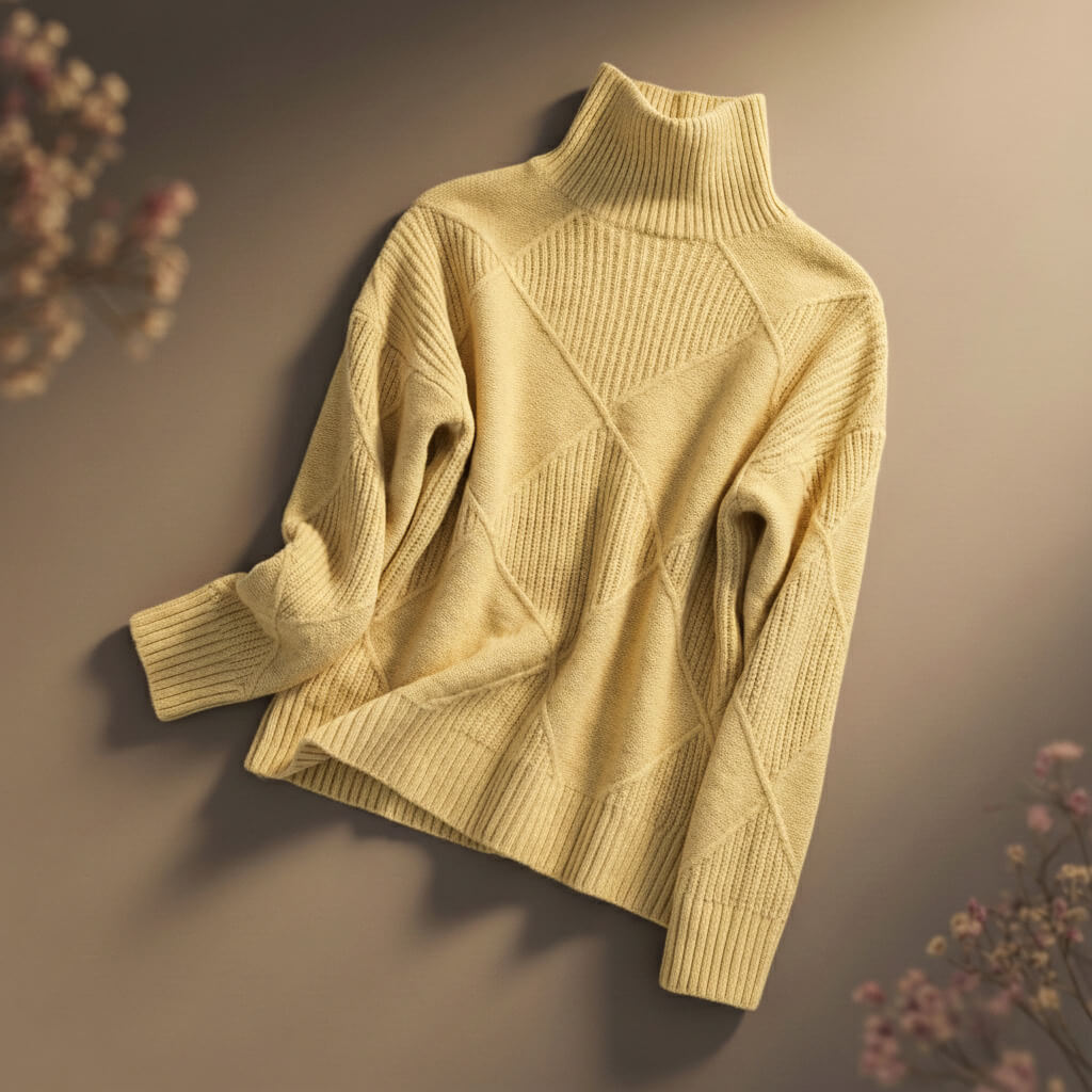 Lucy Knit Merino Sweater - By Qivii