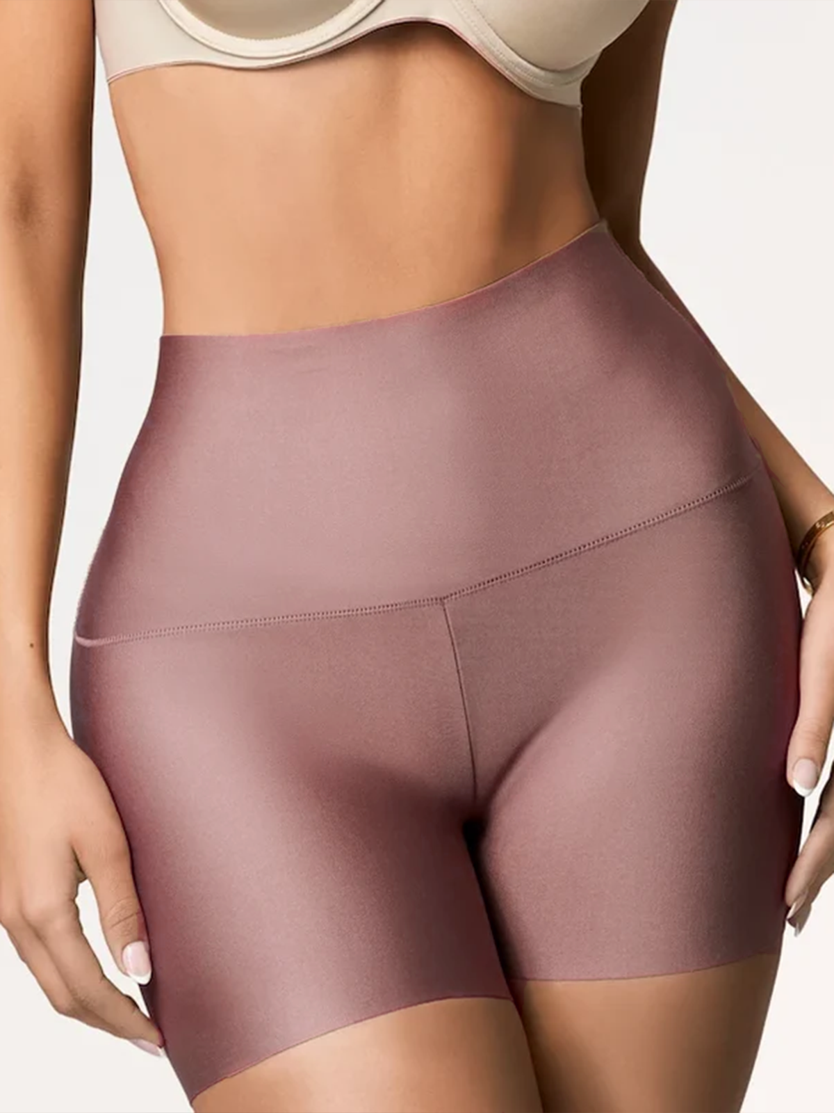 Women's Seamless High Waisted Body Shaper Shorts