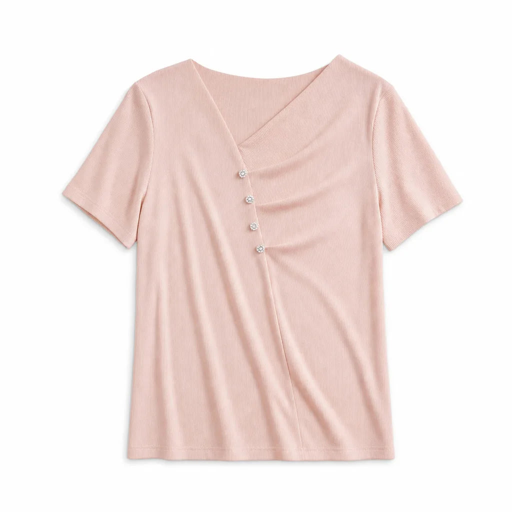 Zahraa V-Neck Tee