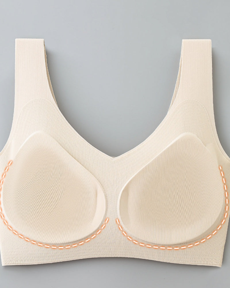 Seamless Soft Support Anti Sagging Wire Free Bra