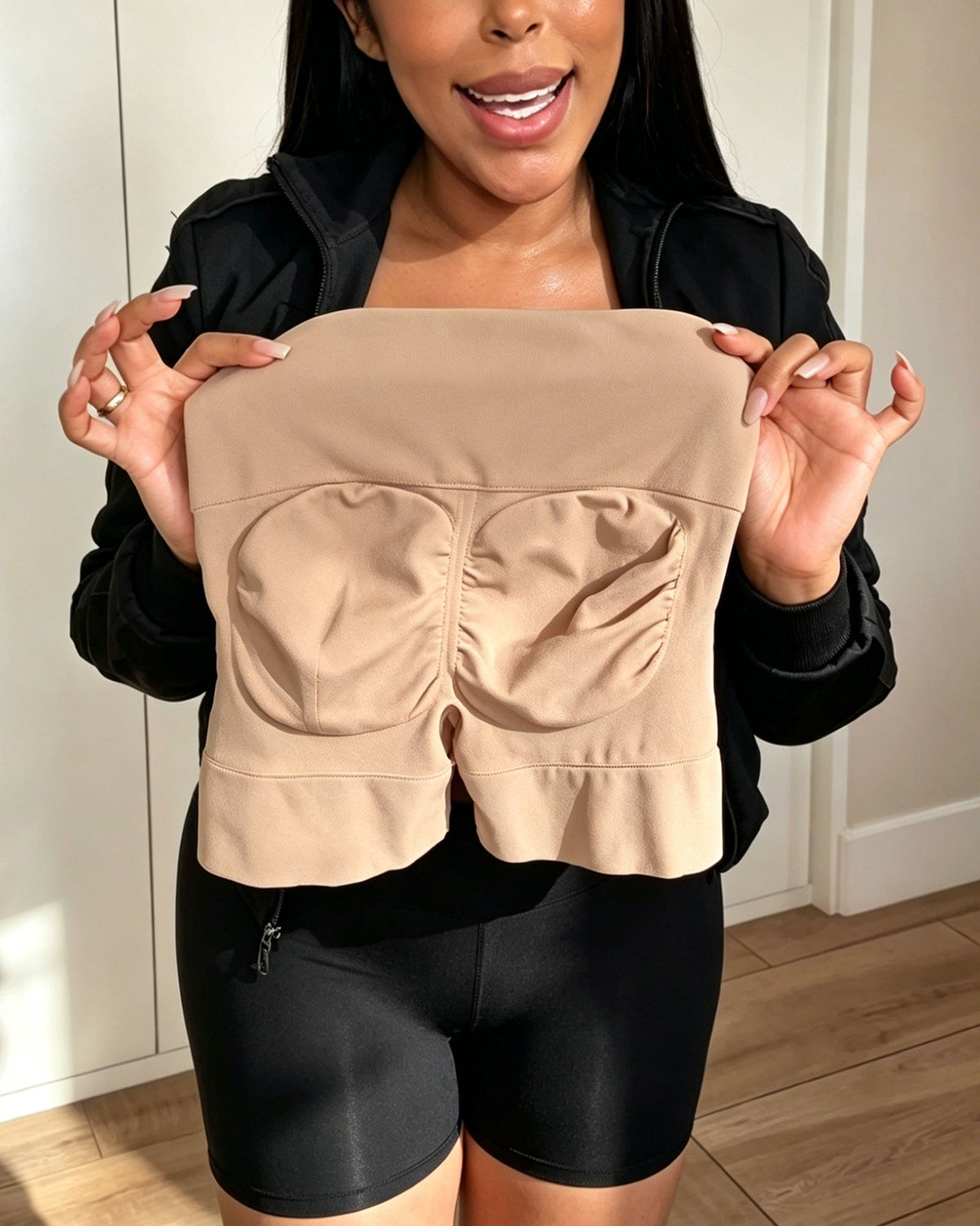High-waisted Seamless Tummy Control Butt Lifting Shaper Shorts