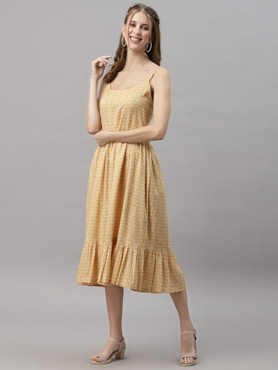 Lily Yellow Dress - Uboric
