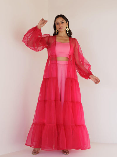 Pink Cosmos Co-Ord Set - Uboric
