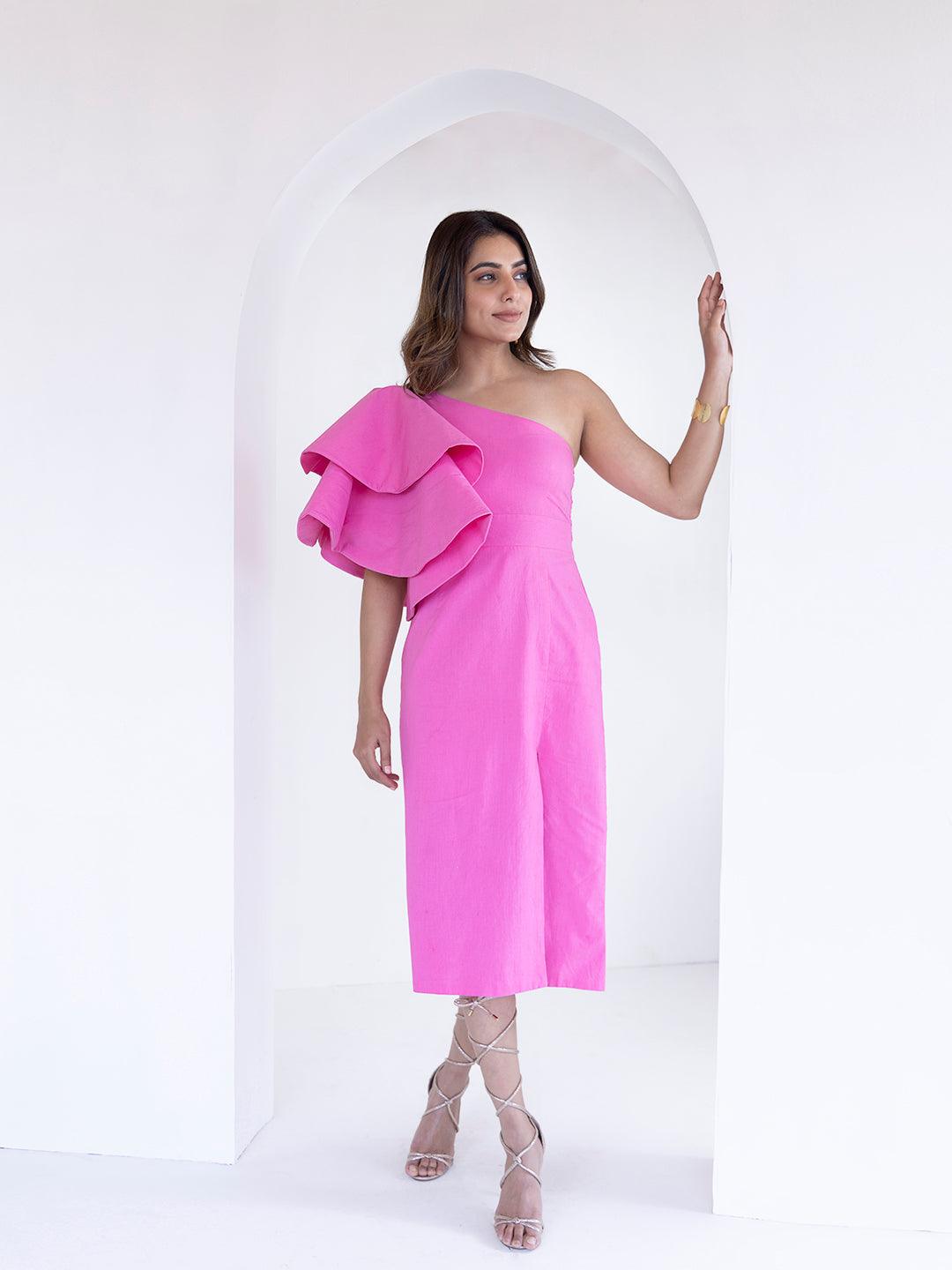 Pink Flame Dress - Uboric
