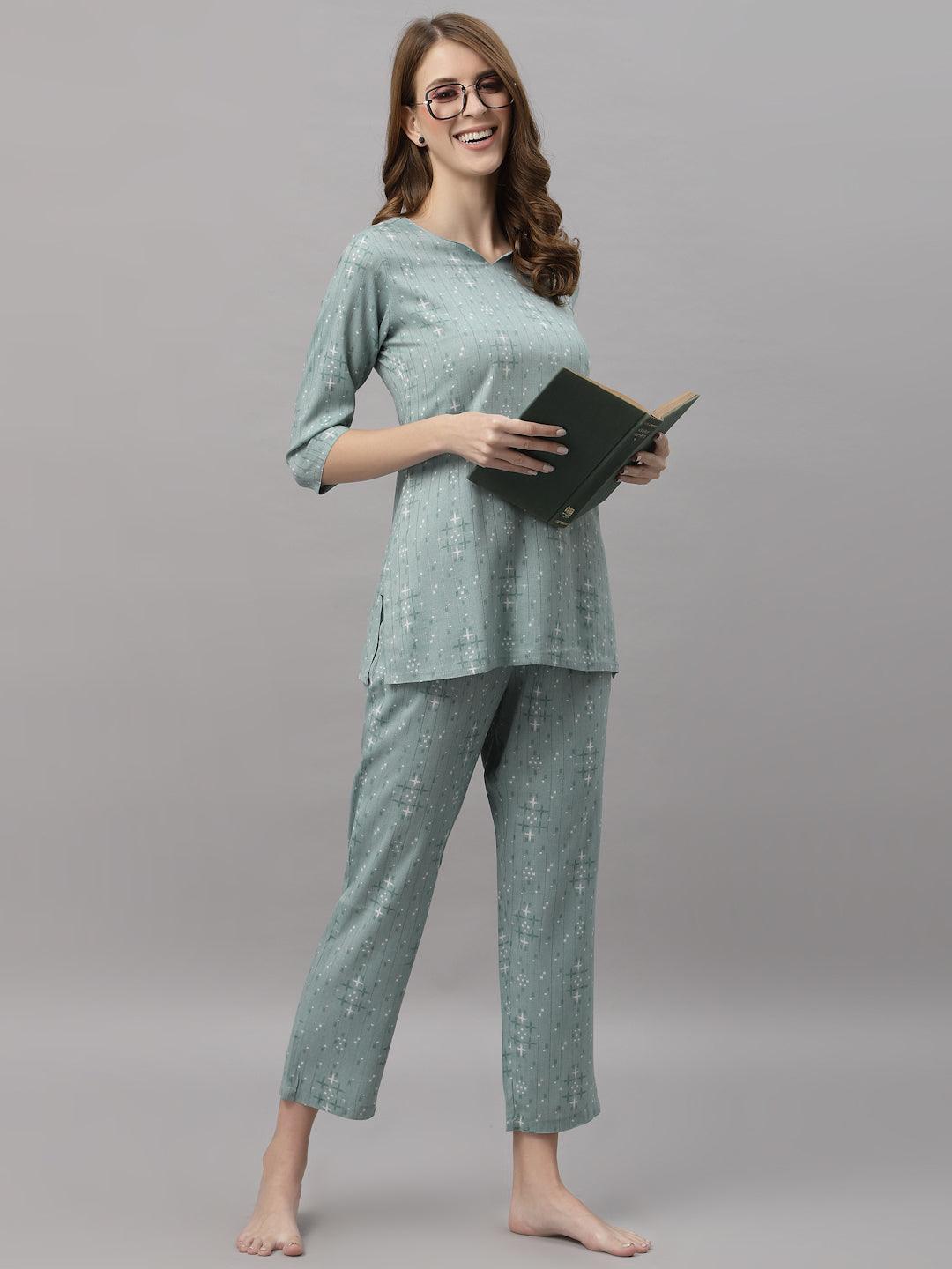Sophie Green Pyjama Set - Uboric