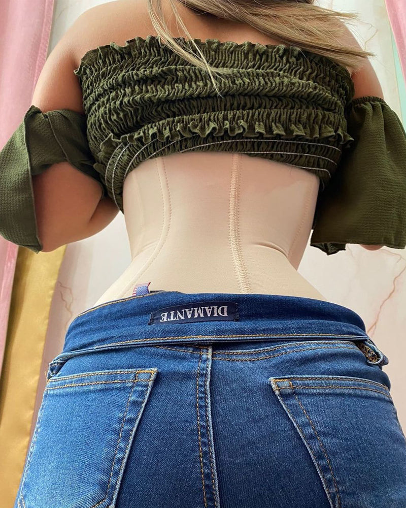 Qivii waist trainer for women high compression tummy control shapewear