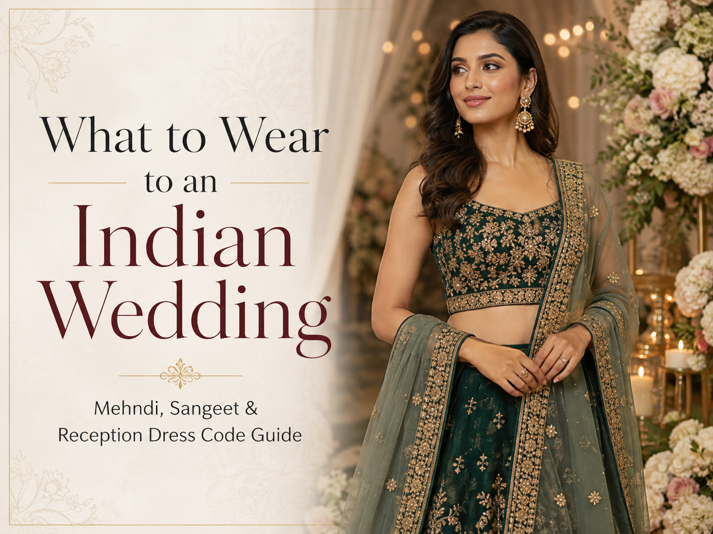 What to wear to an Indian wedding: Mehndi, Sangeet and Reception dress code guide