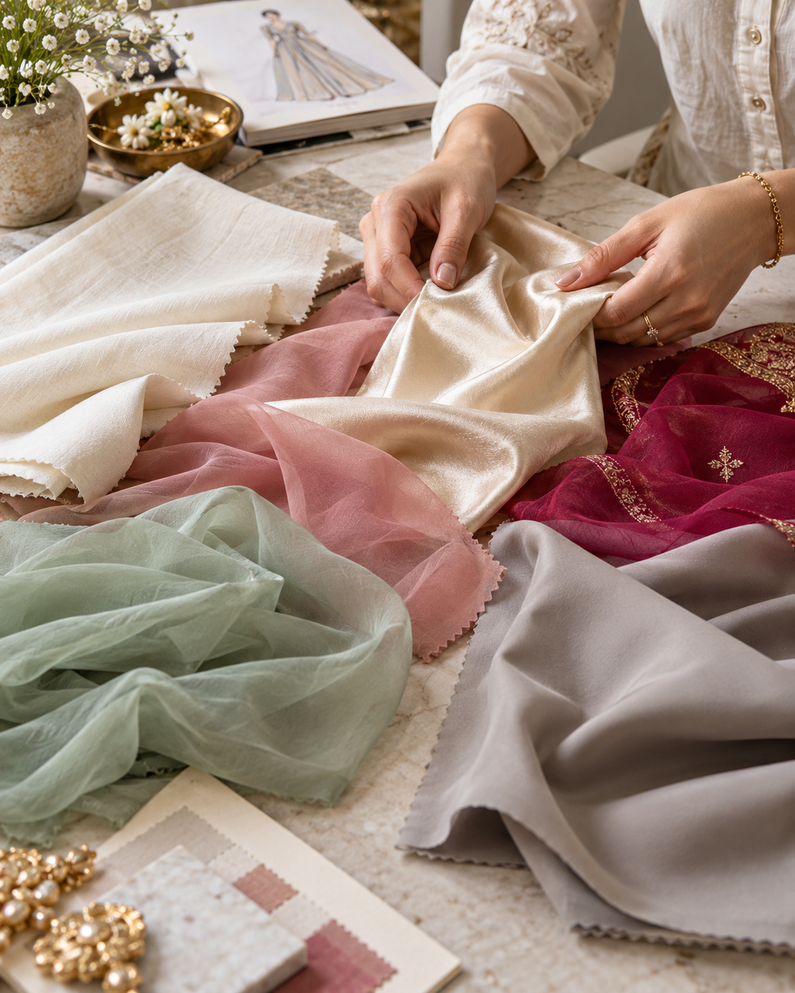 Fabric quality comparison for online clothing buying guide